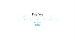 Desktop Screenshot of fineryou.com